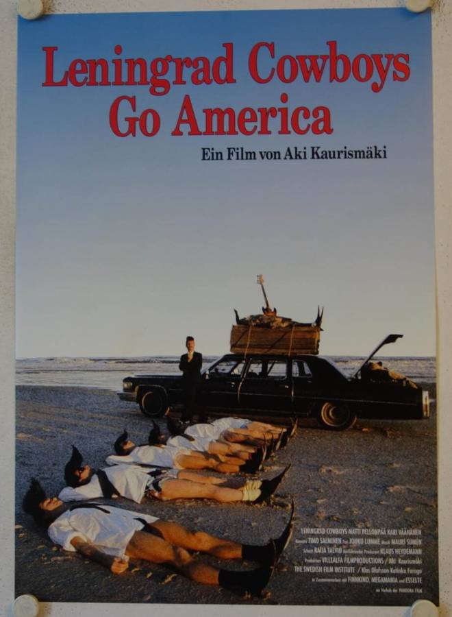 Leningrad Cowboys Go America originales deutsches Filmplakat